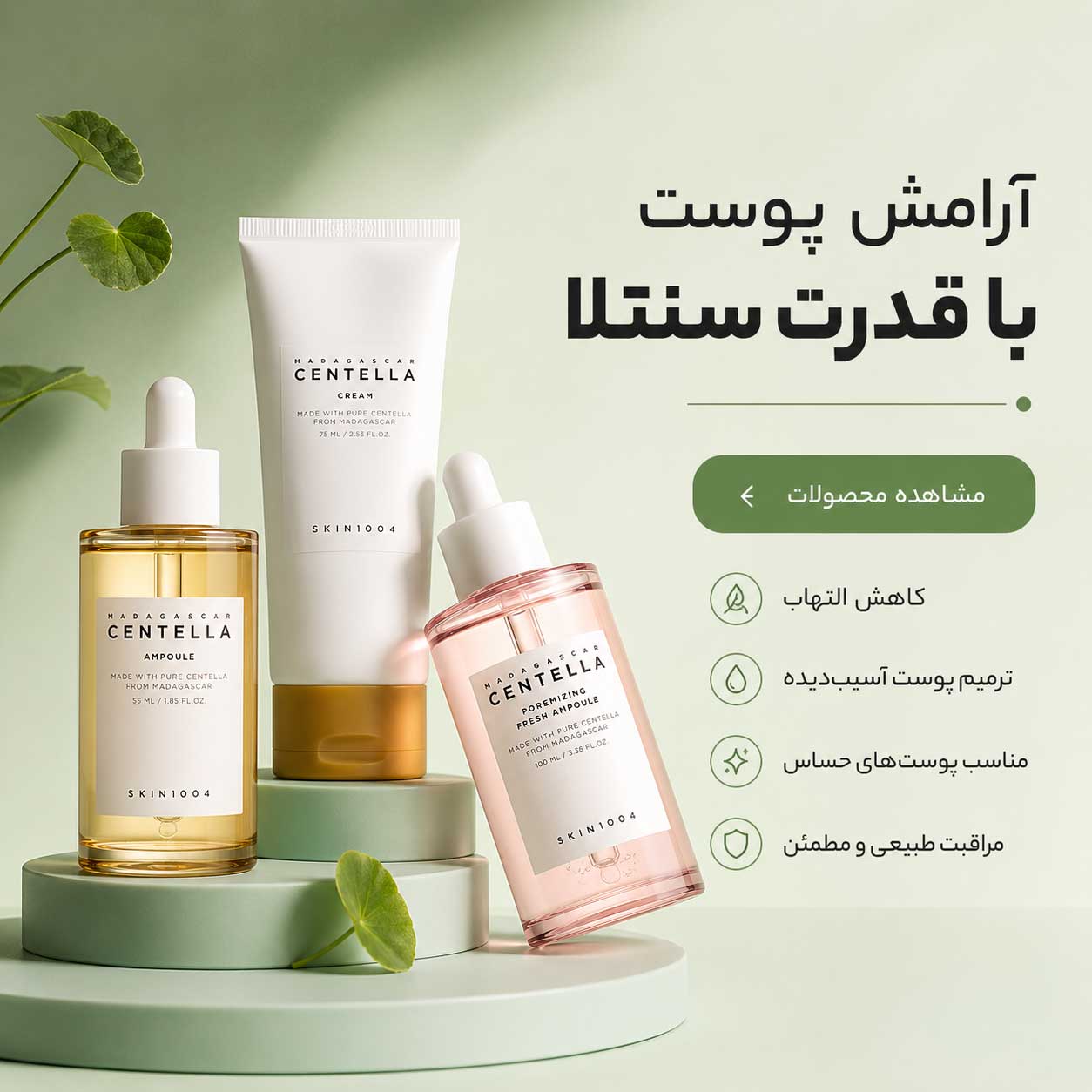 محصولات سنتلا