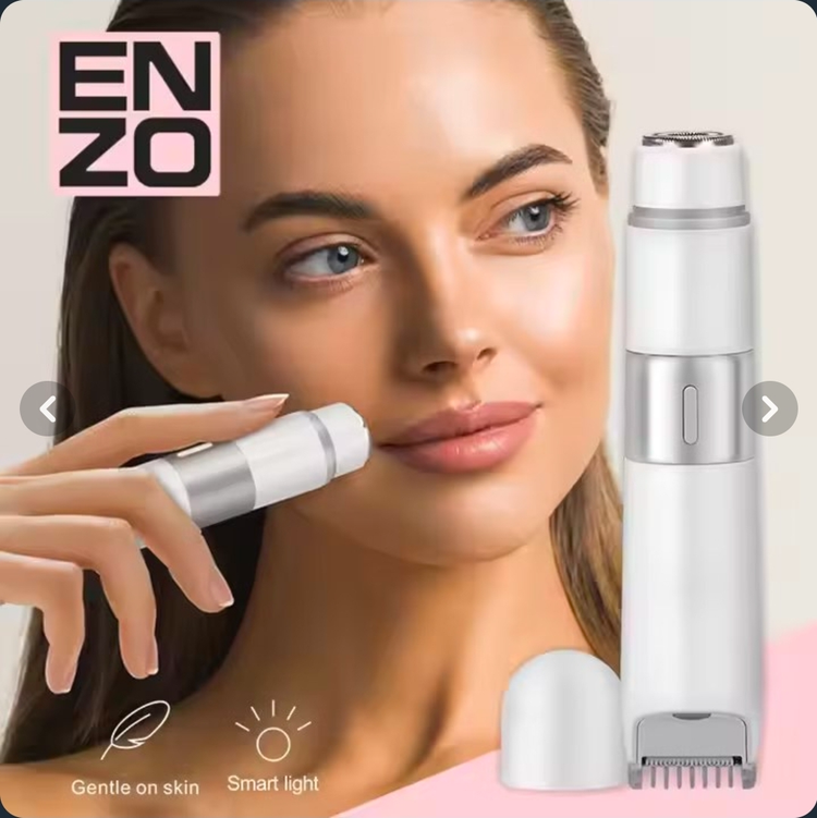 شیور صورت و بدن زنانه انزو